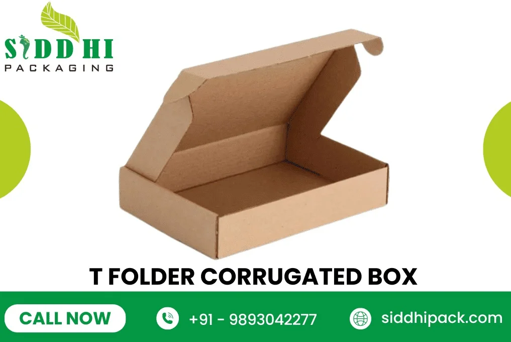 T Folder Corrugated Box