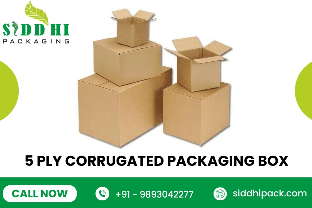 5 Ply Corrugated Packaging Box