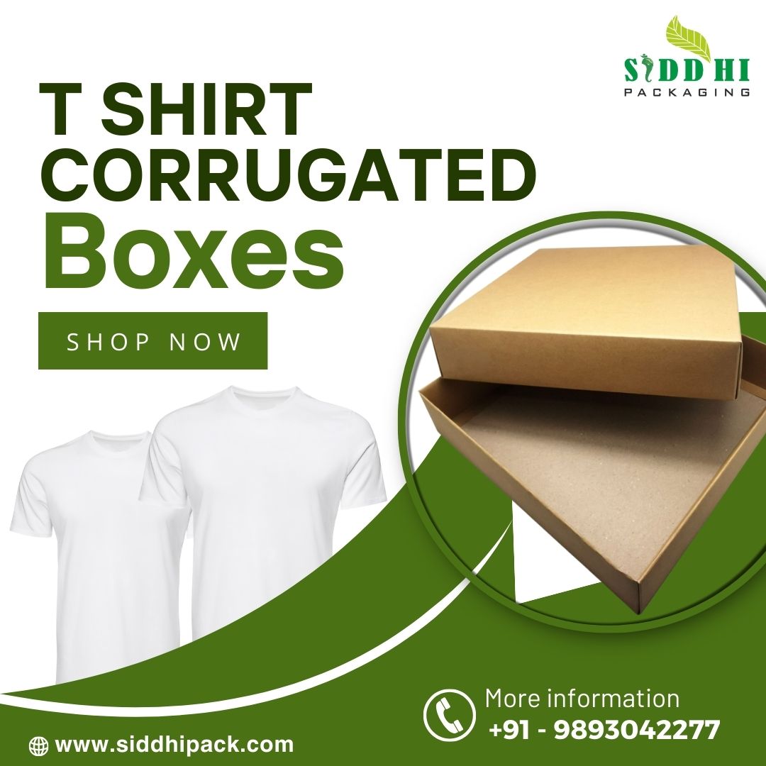 Best T Shirt Corrugated Boxes Supplier in Indore