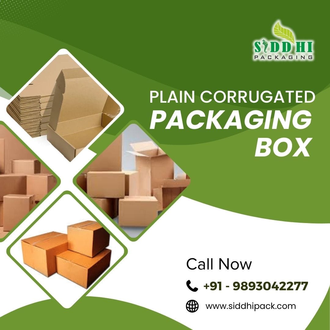 Best Supplier of Plain Corrugated Packaging Boxes in Indore